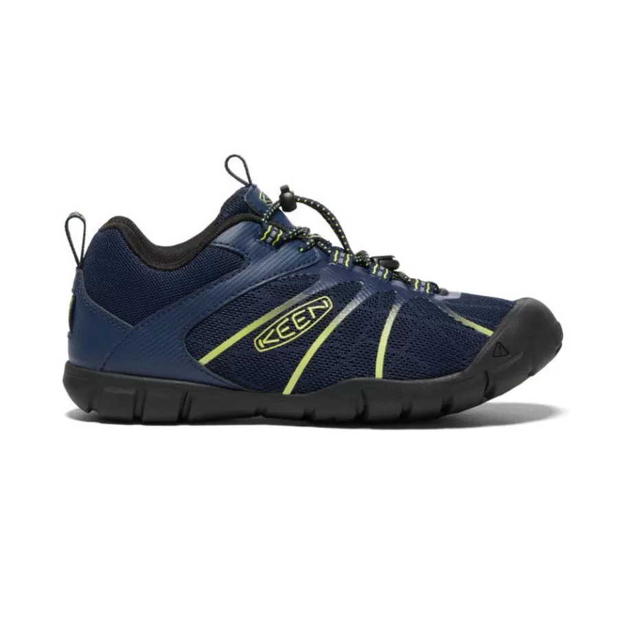 Kids KEEN Shoes-Big Kids' Chandler 2 Cnx Sneaker | Black Iris/Evening Primrose