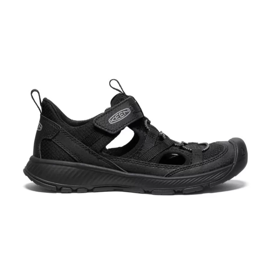 Kids KEEN Sandals-Big Kids' Motozoa Sandal | Black/Alloy