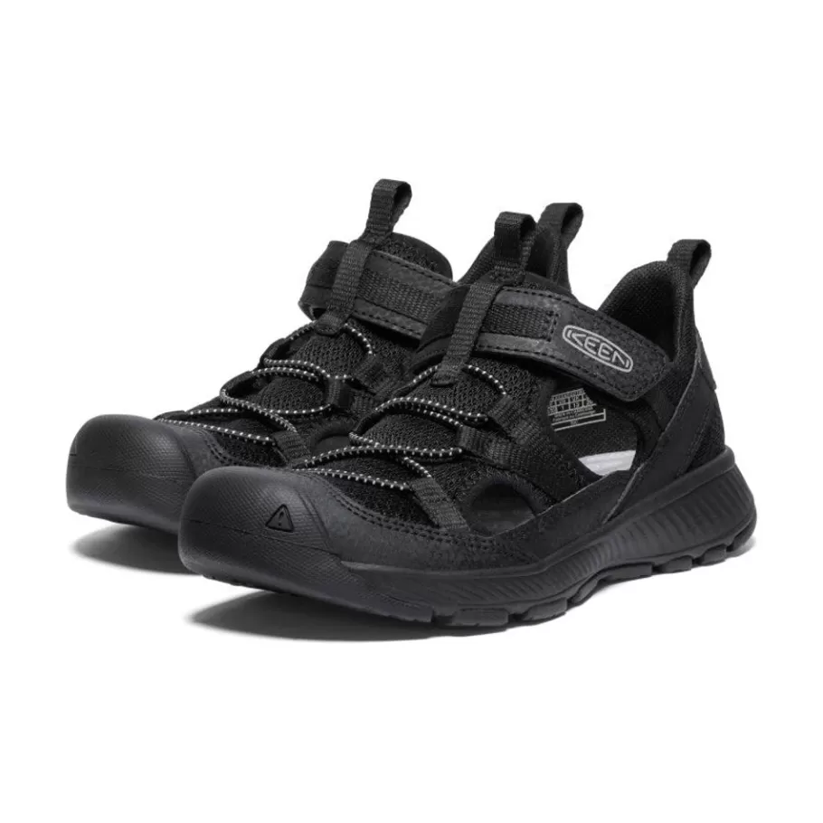 Kids KEEN Sandals-Big Kids' Motozoa Sandal | Black/Alloy