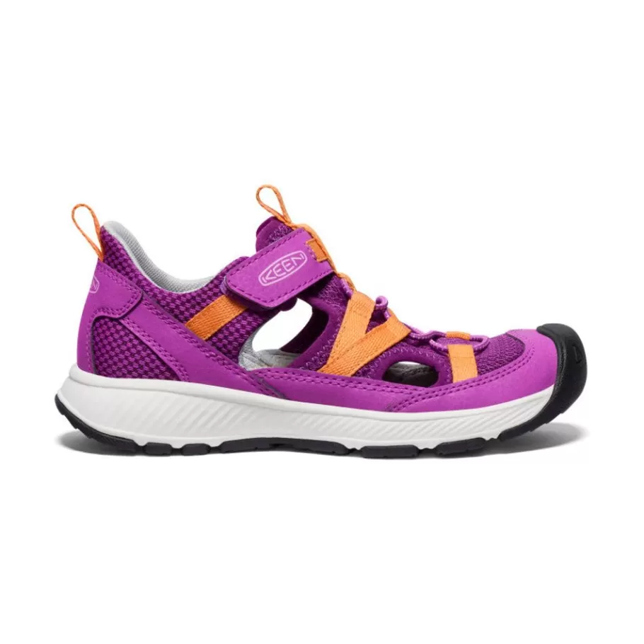 Kids KEEN Sandals-Big Kids' Motozoa Sandal | Willowherb/Tangerine