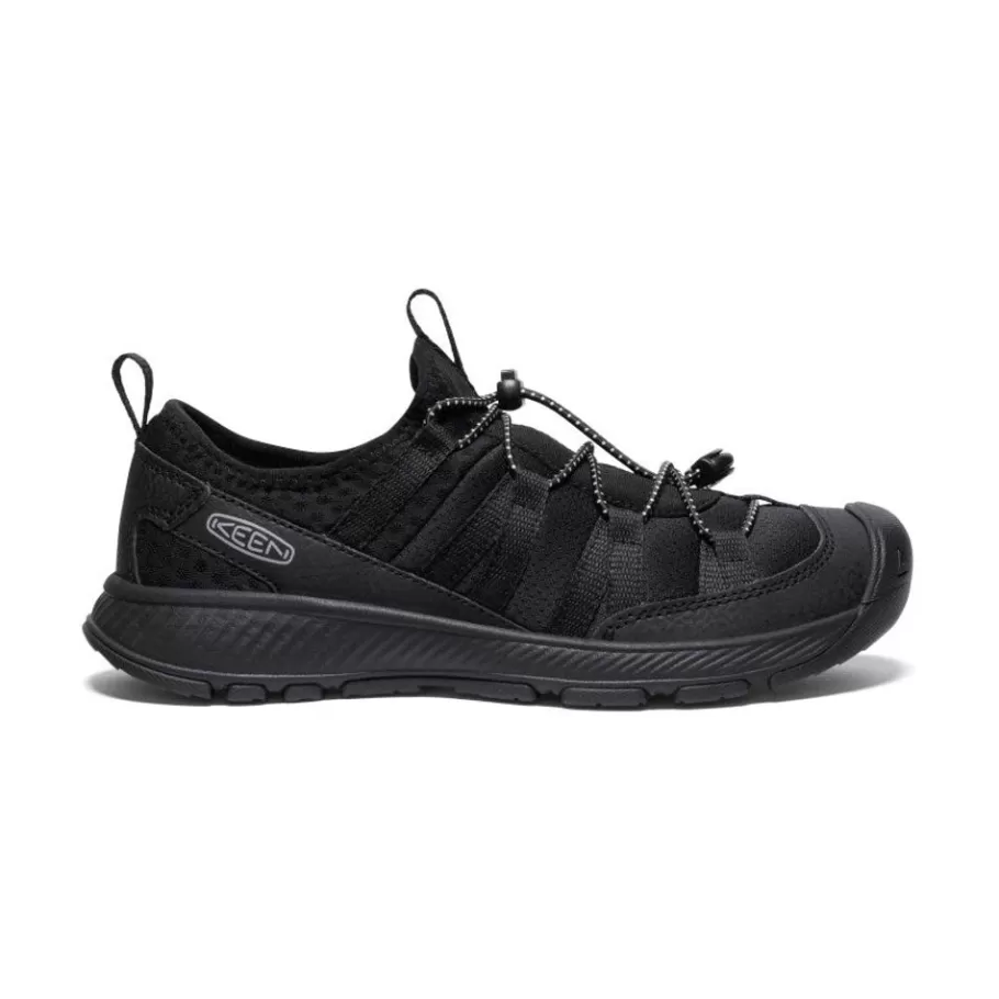 Kids KEEN Shoes-Big Kids' Motozoa Sneaker | Black/Black
