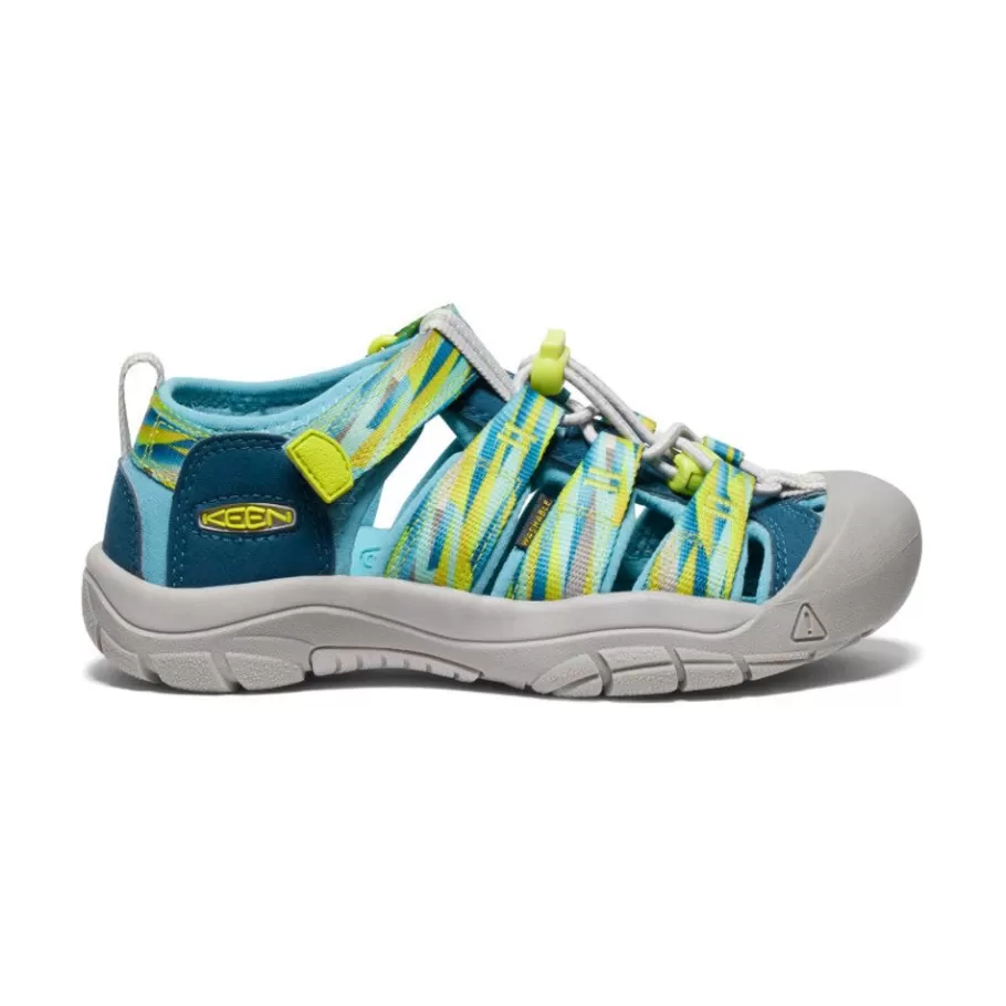 Kids KEEN Sandals-Big Kids' Newport H2 | Legion Blue/Evening Primrose