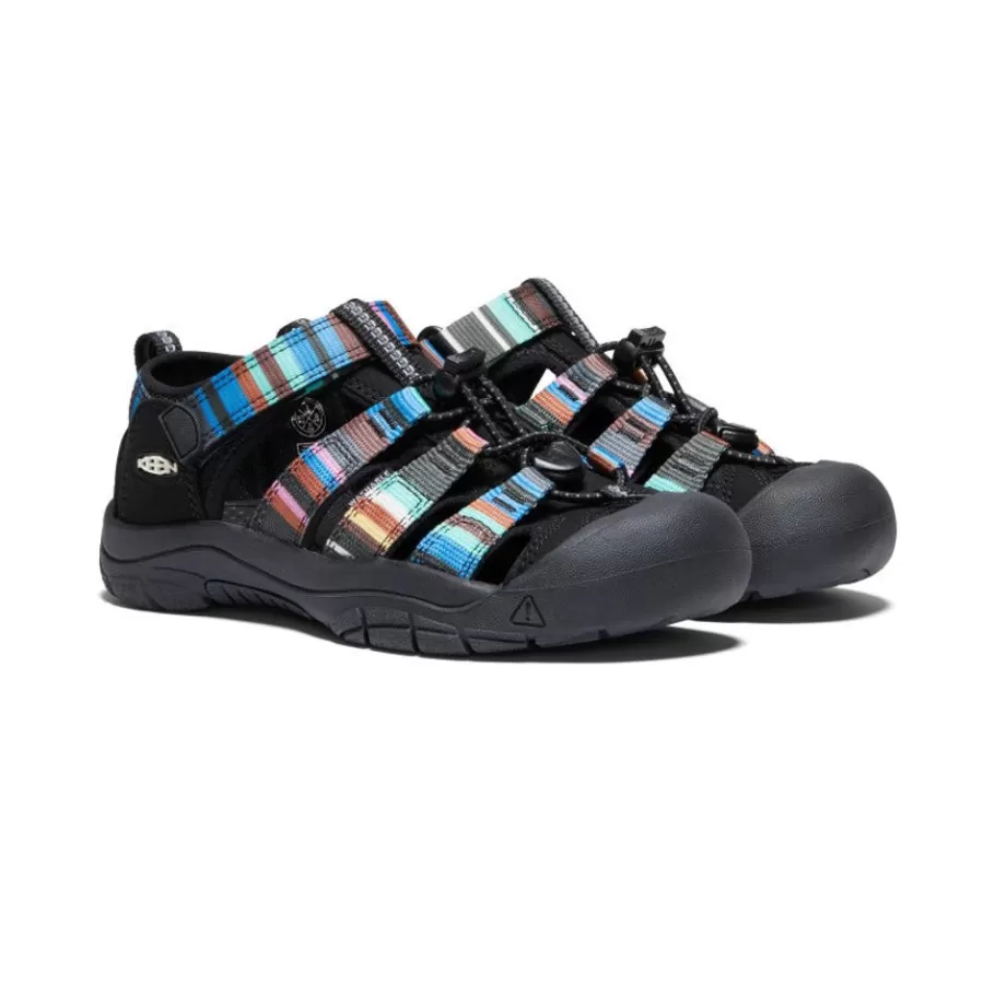 Kids KEEN Sandals-Big Kids' Newport H2 | Raya Black