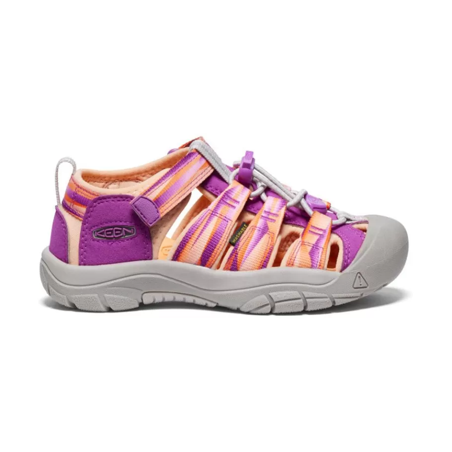 Kids KEEN Sandals-Big Kids' Newport H2 | Willowherb/Tangerine