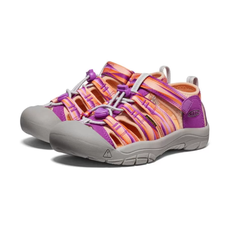 Kids KEEN Sandals-Big Kids' Newport H2 | Willowherb/Tangerine