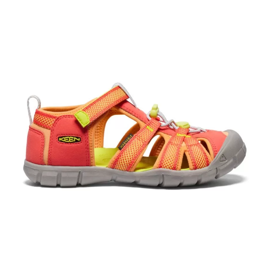 Kids KEEN Sandals-Big Kids' Seacamp Ii Cnx | Cayenne/Evening Primrose