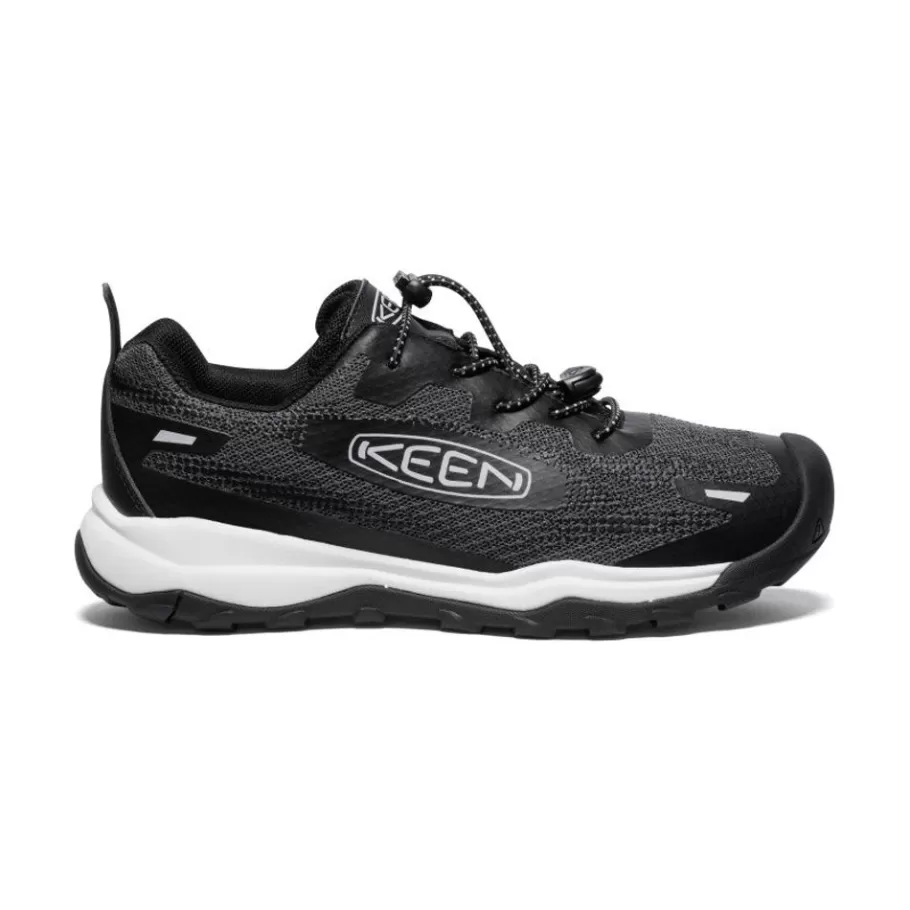 Kids KEEN Shoes-Big Kids' Wanduro Speed Hiking Shoe | Black/Vapor