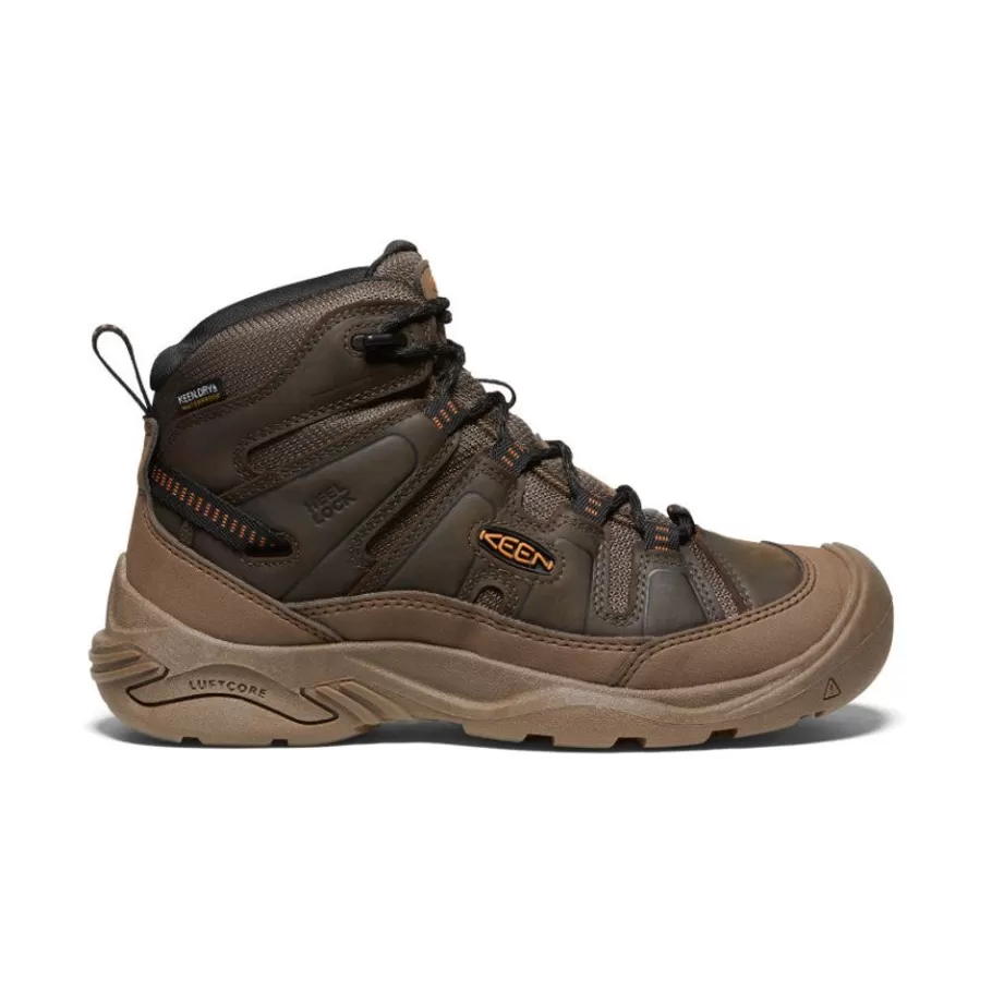 Men KEEN Boots-Men'S Circadia Waterproof Boot | Canteen/Curry