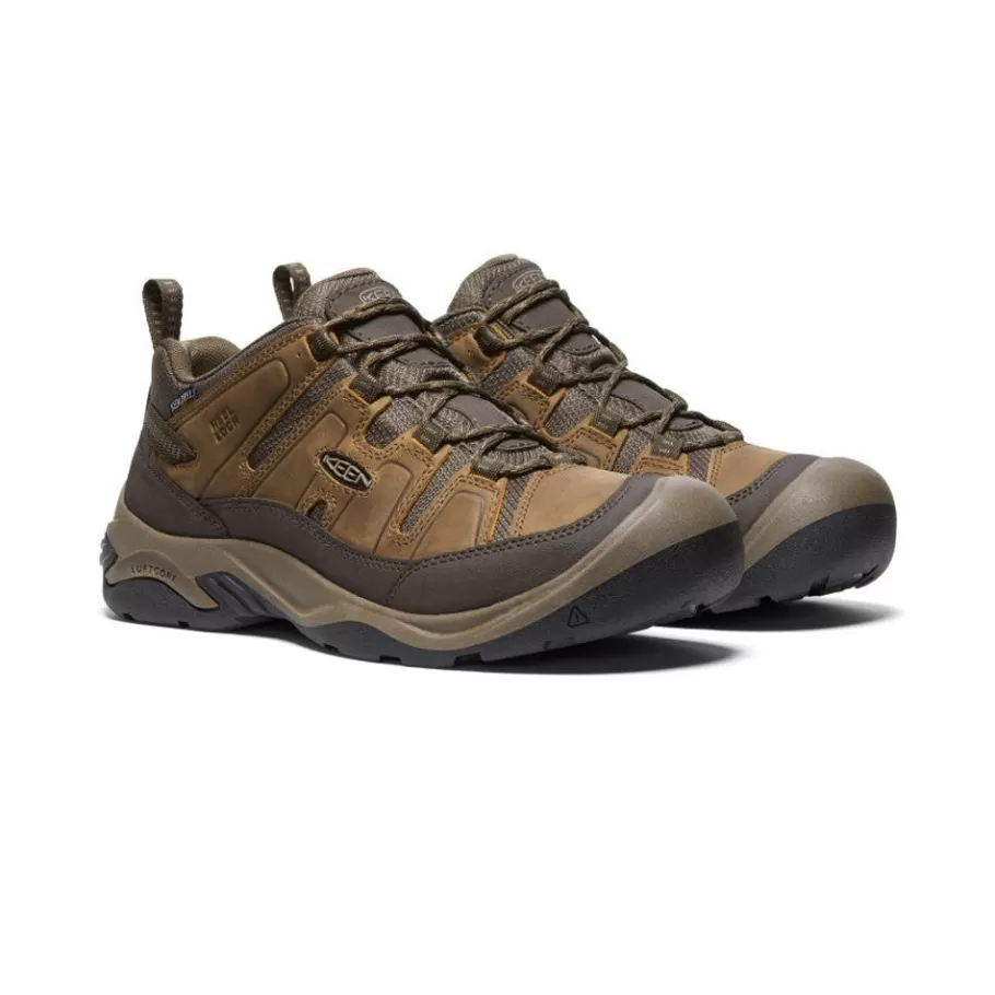 Men KEEN Shoes-Men'S Circadia Waterproof Shoe | Shitake/Brindle