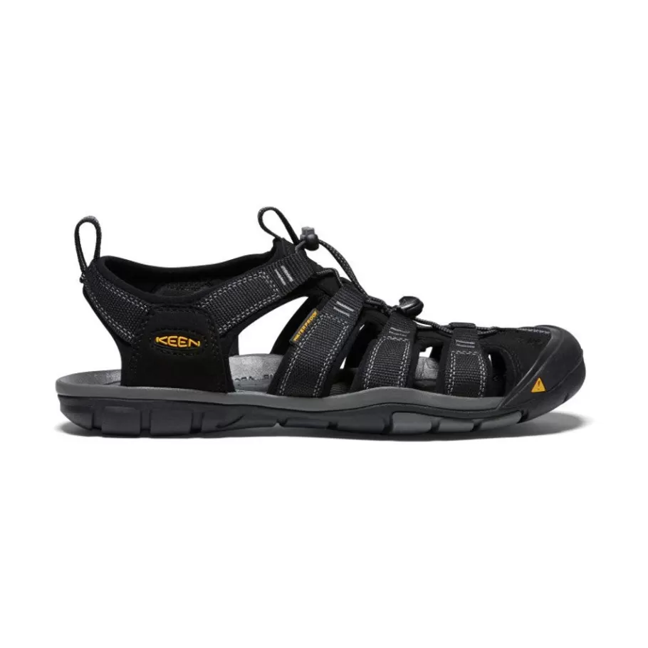 Men KEEN Sandals-Men'S Clearwater Cnx | Black/Gargoyle