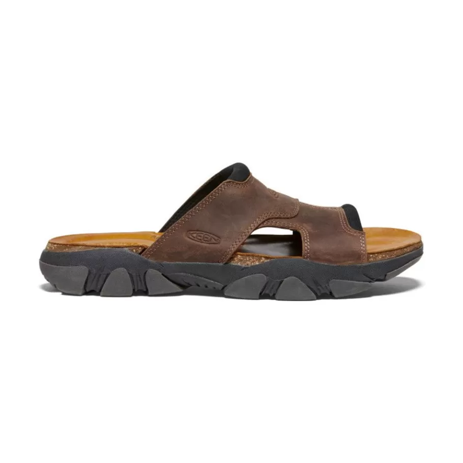 Men KEEN Slip-Ons-Men'S Daytona Ii Slide | Bison/Black