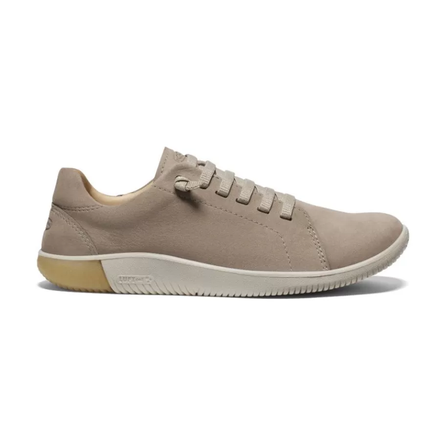 Men KEEN Slip-Ons-Men'S Knx Leather Sneaker | Brindle/Plaza Taupe