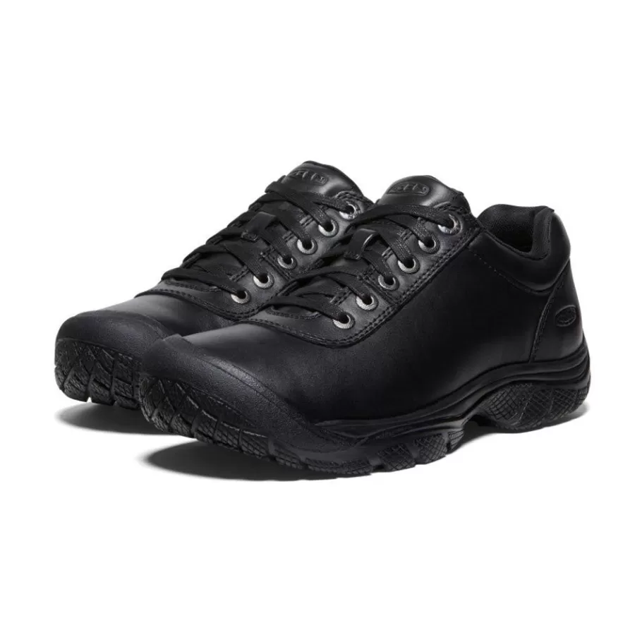 Men KEEN Work Boots & Shoes-Men'S Ptc Dress Oxford | Black