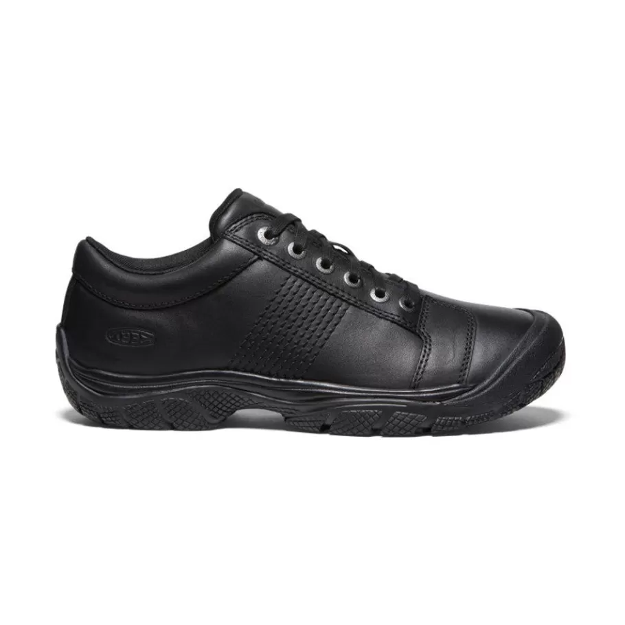 Men KEEN Work Boots & Shoes-Men'S Ptc Oxford | Black