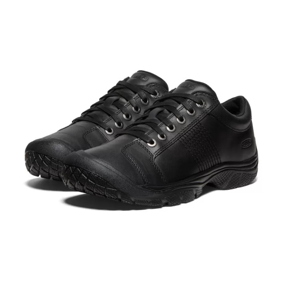 Men KEEN Work Boots & Shoes-Men'S Ptc Oxford | Black