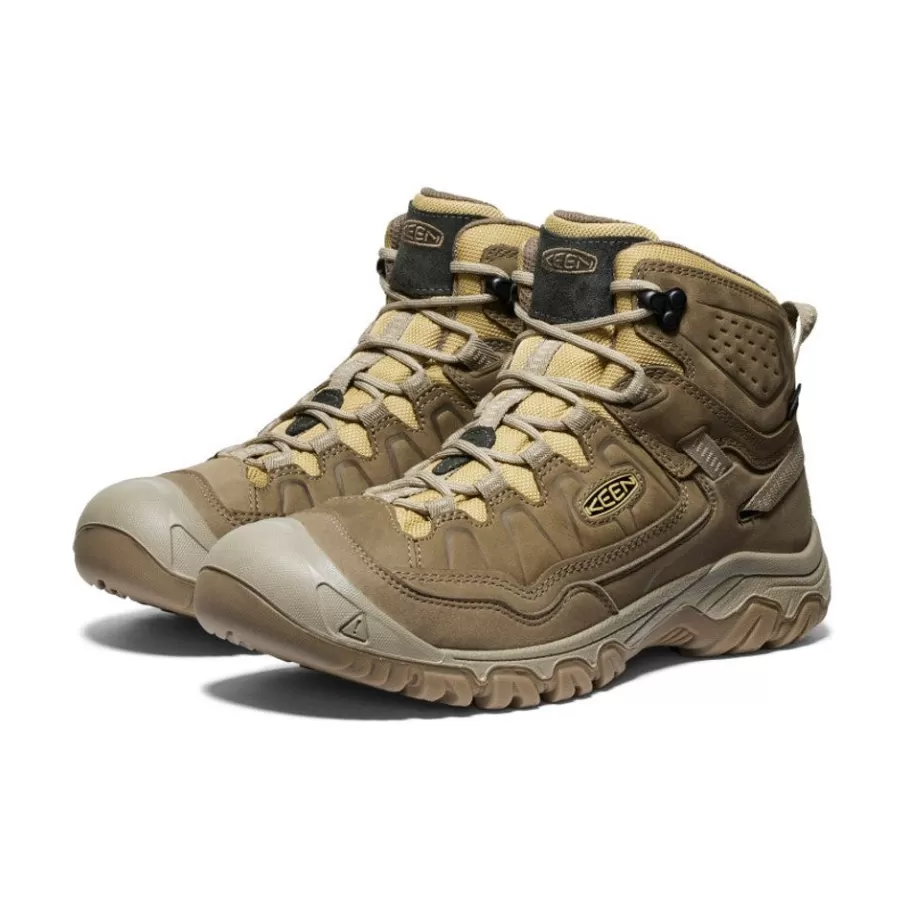 Men KEEN Boots-Men'S Targhee Iv Waterproof Hiking Boot | Canteen/Khaki
