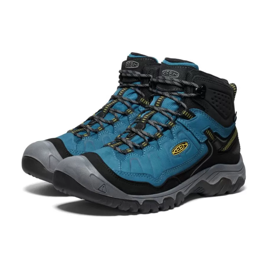 Men KEEN Boots-Men'S Targhee Iv Waterproof Hiking Boot | Legion Blue/Antique Moss