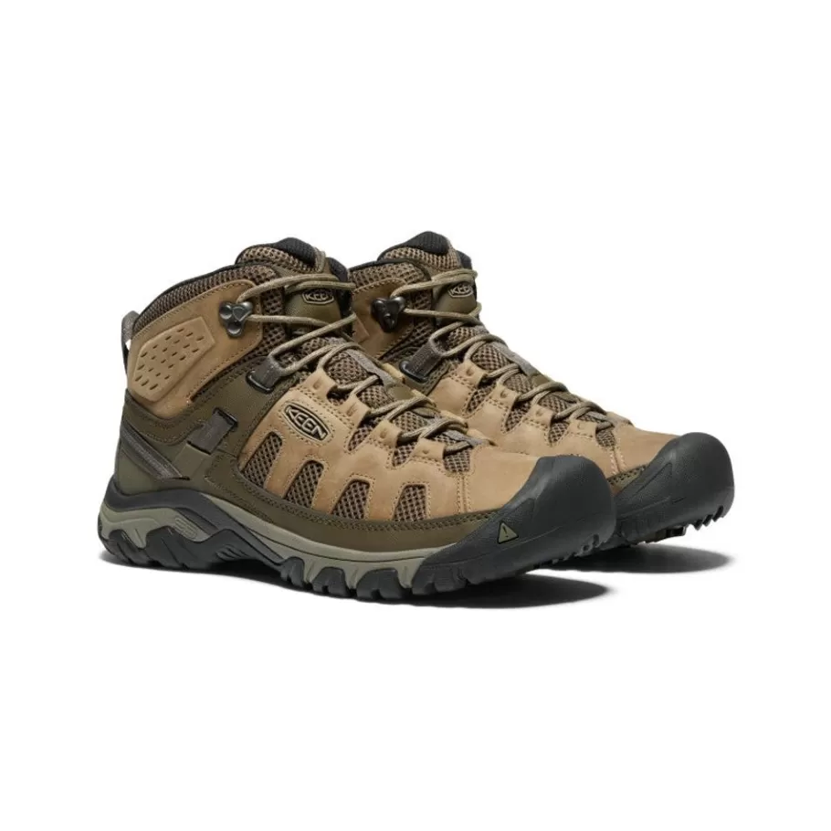 Men KEEN Boots-Men'S Targhee Vent Mid | Olivia/Bungee Cord