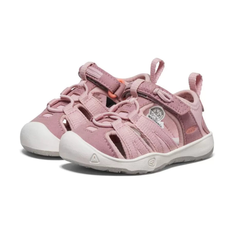 Kids KEEN Sandals-Toddlers' Moxie Sandal | Nostalgia Rose/Papaya Punch