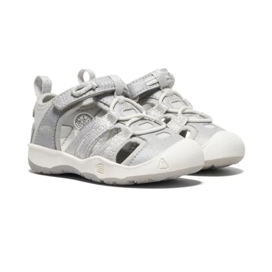 Kids KEEN Sandals-Toddlers' Moxie Sandal | Silver