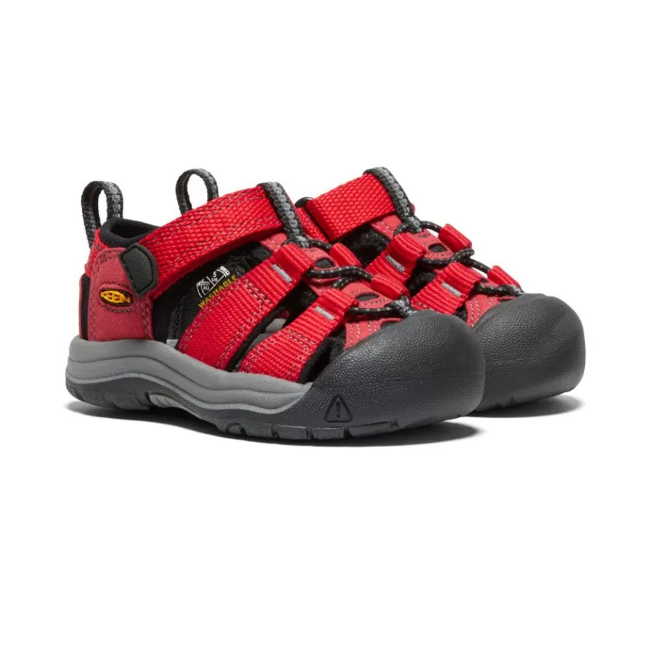Kids KEEN Sandals-Toddlers' Newport H2 | Ribbon Red/Gargoyle