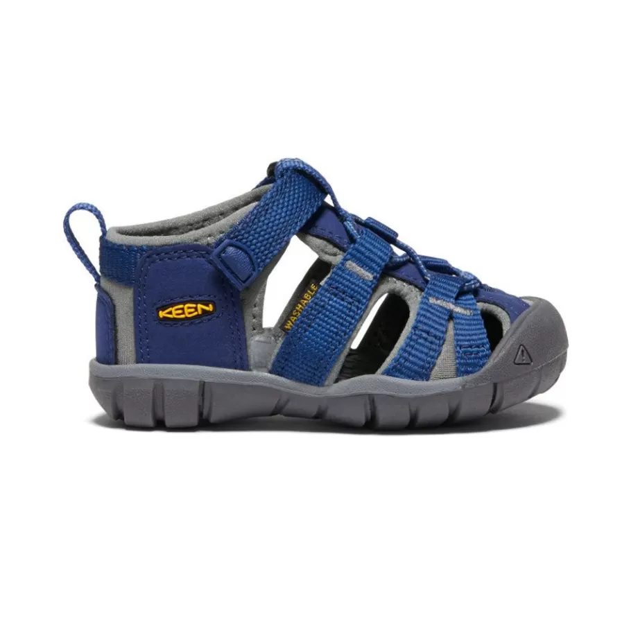 Kids KEEN Sandals-Toddlers' Seacamp Ii Cnx | Blue Depths/Gargoyle