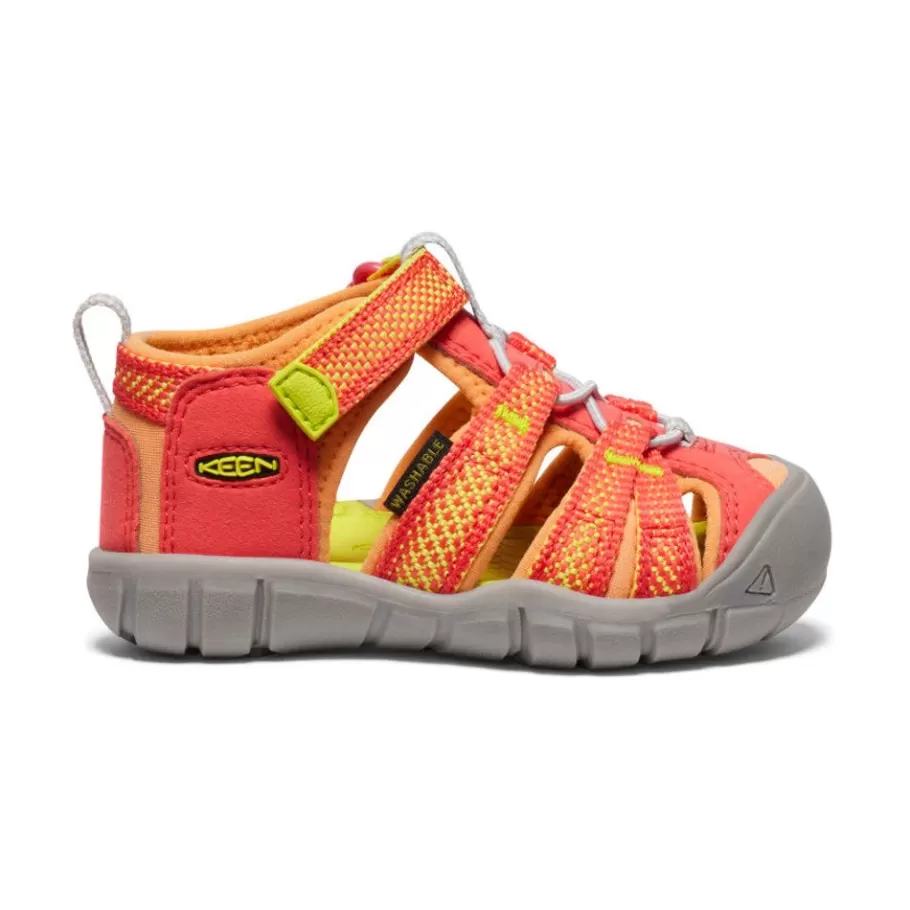 Kids KEEN Sandals-Toddlers' Seacamp Ii Cnx | Cayenne/Evening Primrose