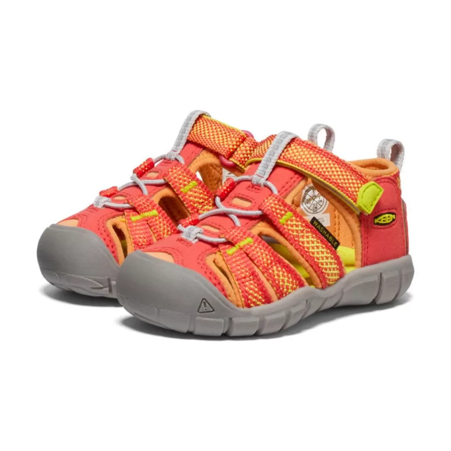 Kids KEEN Sandals-Toddlers' Seacamp Ii Cnx | Cayenne/Evening Primrose
