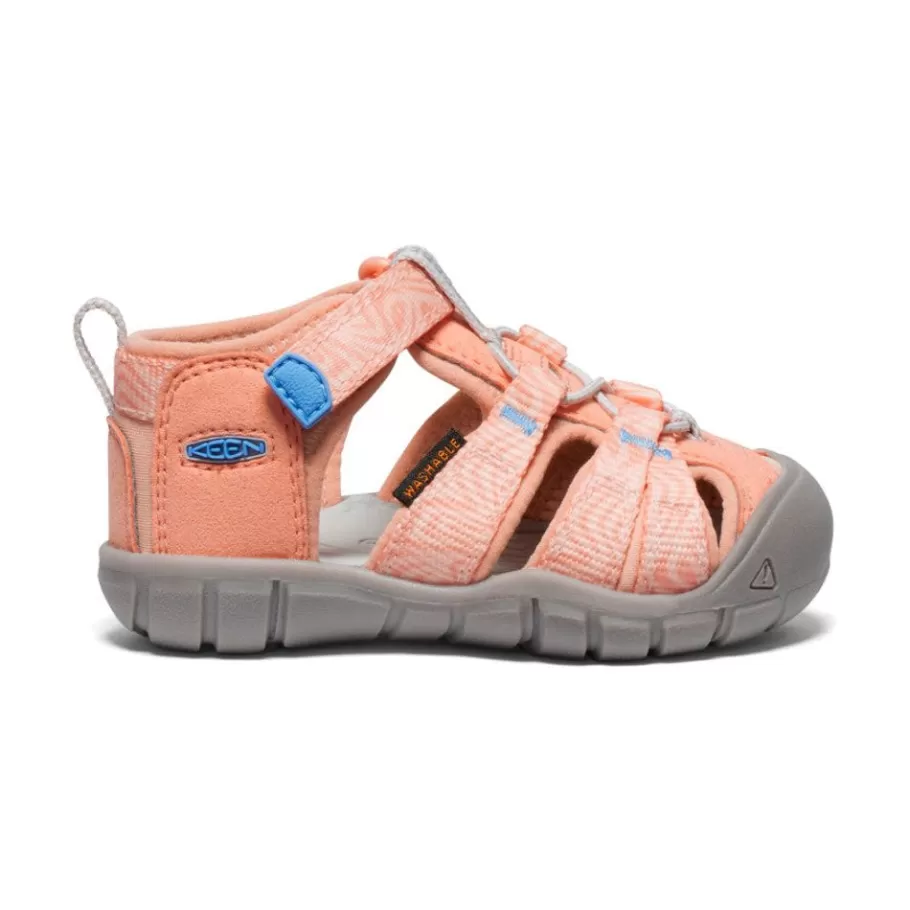 Kids KEEN Sandals-Toddlers' Seacamp Ii Cnx | Papaya Punch/Marina