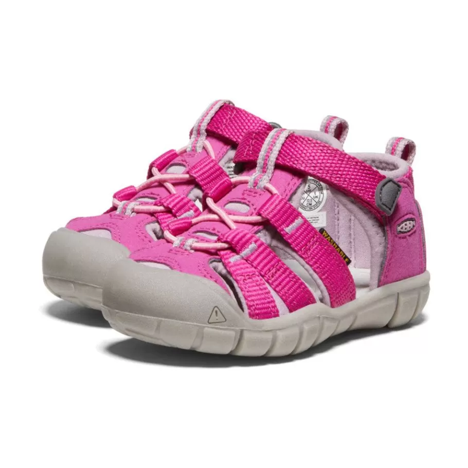 Kids KEEN Sandals-Toddlers' Seacamp Ii Cnx | Very Berry/Dawn Pink