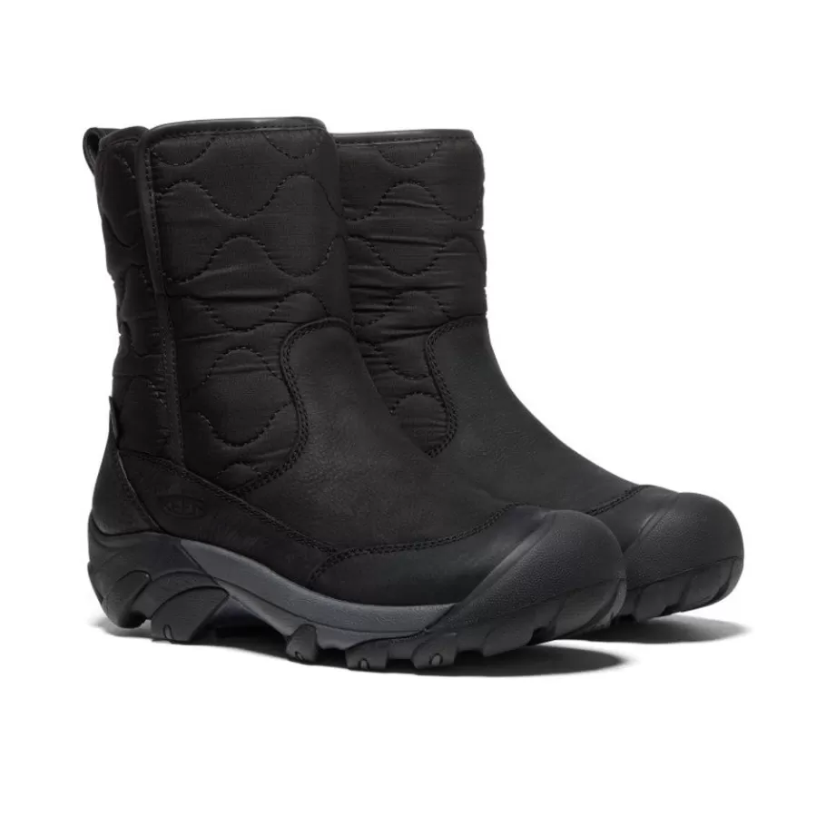 Women KEEN Slip-Ons-Women'S Betty Waterproof Pull-On Boot | Black/Black