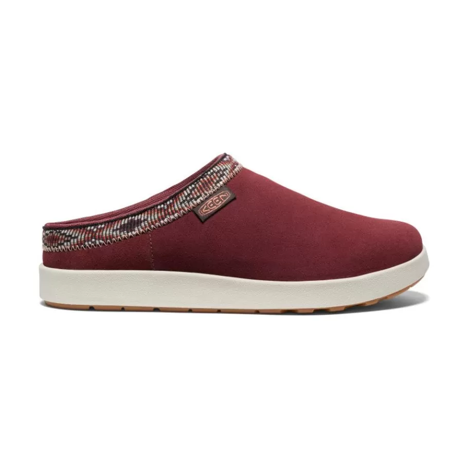 Women KEEN Slip-Ons-Women'S Elle Suede Mule | Andorra/Birch