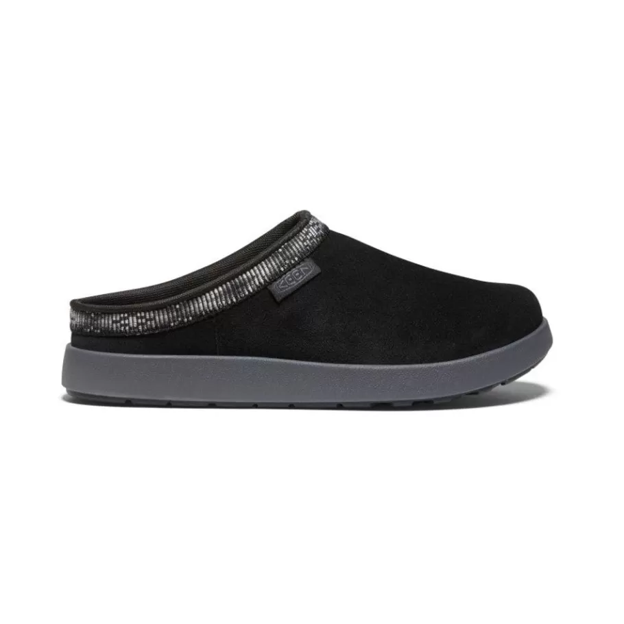 Women KEEN Slip-Ons-Women'S Elle Suede Mule | Black/Magnet