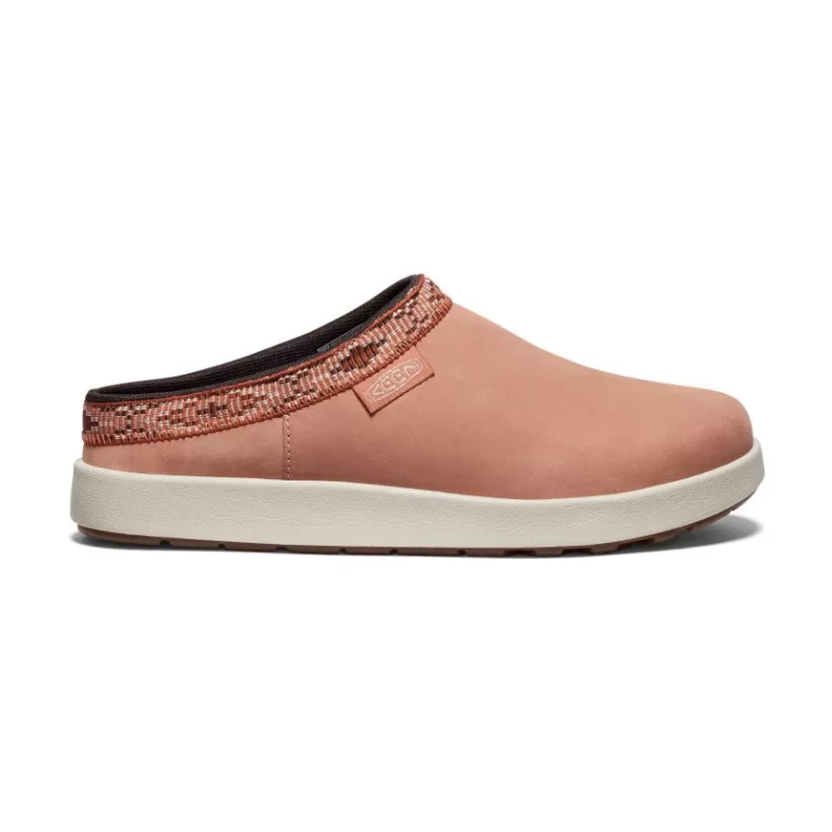 Women KEEN Slip-Ons-Women'S Elle Suede Mule | Cork/Birch