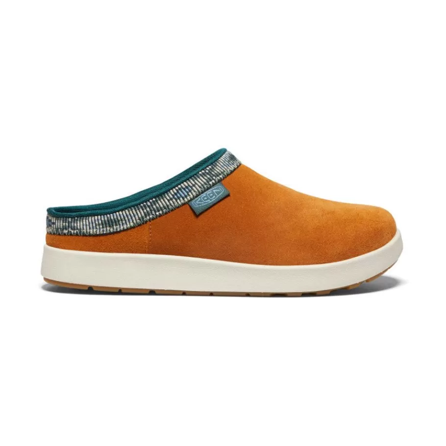 Women KEEN Slip-Ons-Women'S Elle Suede Mule | Maple