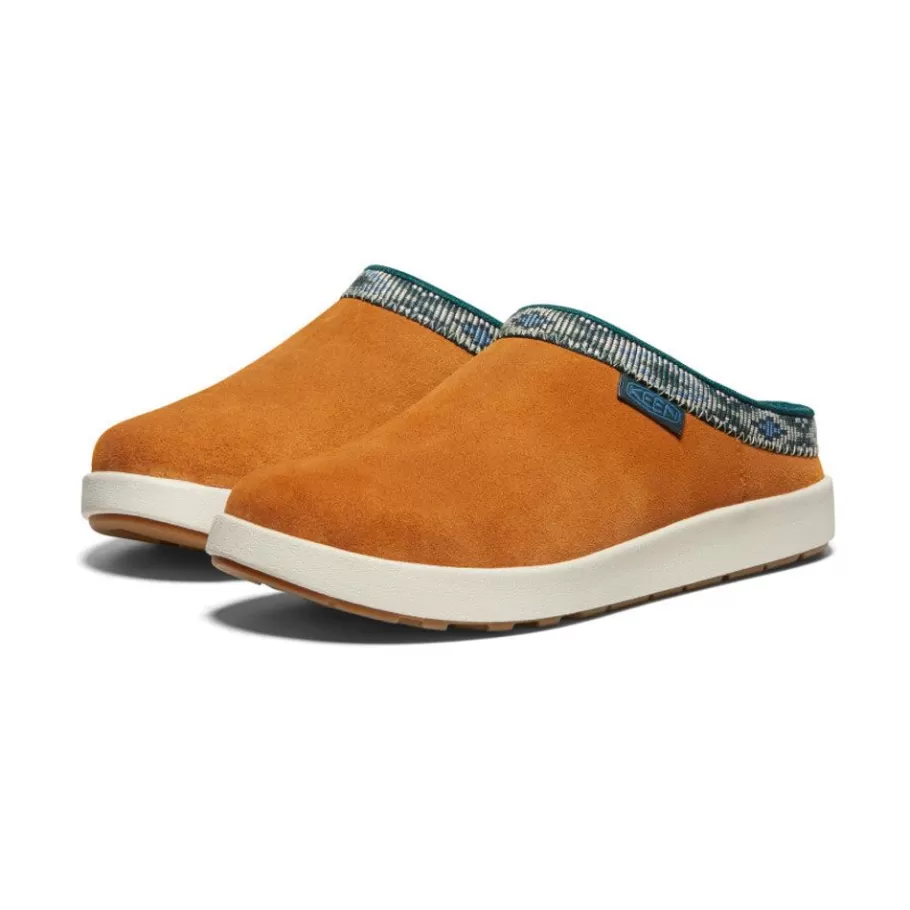 Women KEEN Slip-Ons-Women'S Elle Suede Mule | Maple