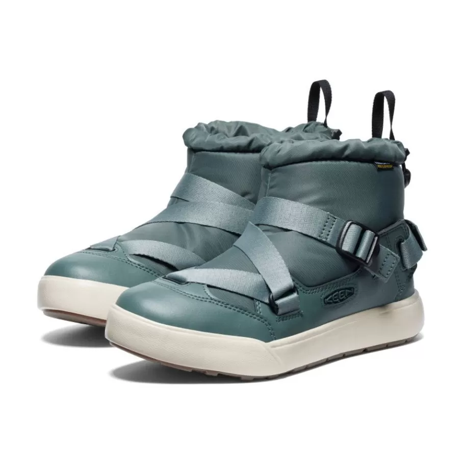 Women KEEN Slip-Ons-Women'S Hoodzerra Waterproof Boot | Dark Forest/Birch