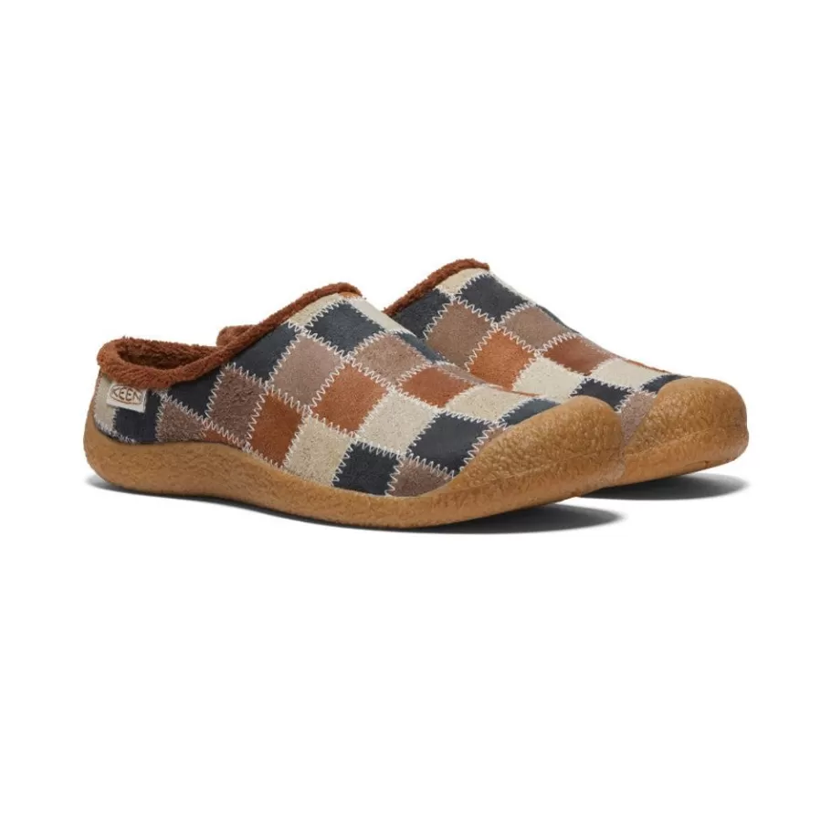 Women KEEN Slip-Ons-Women'S Howser Harvest Leather Slide | Patchwork
