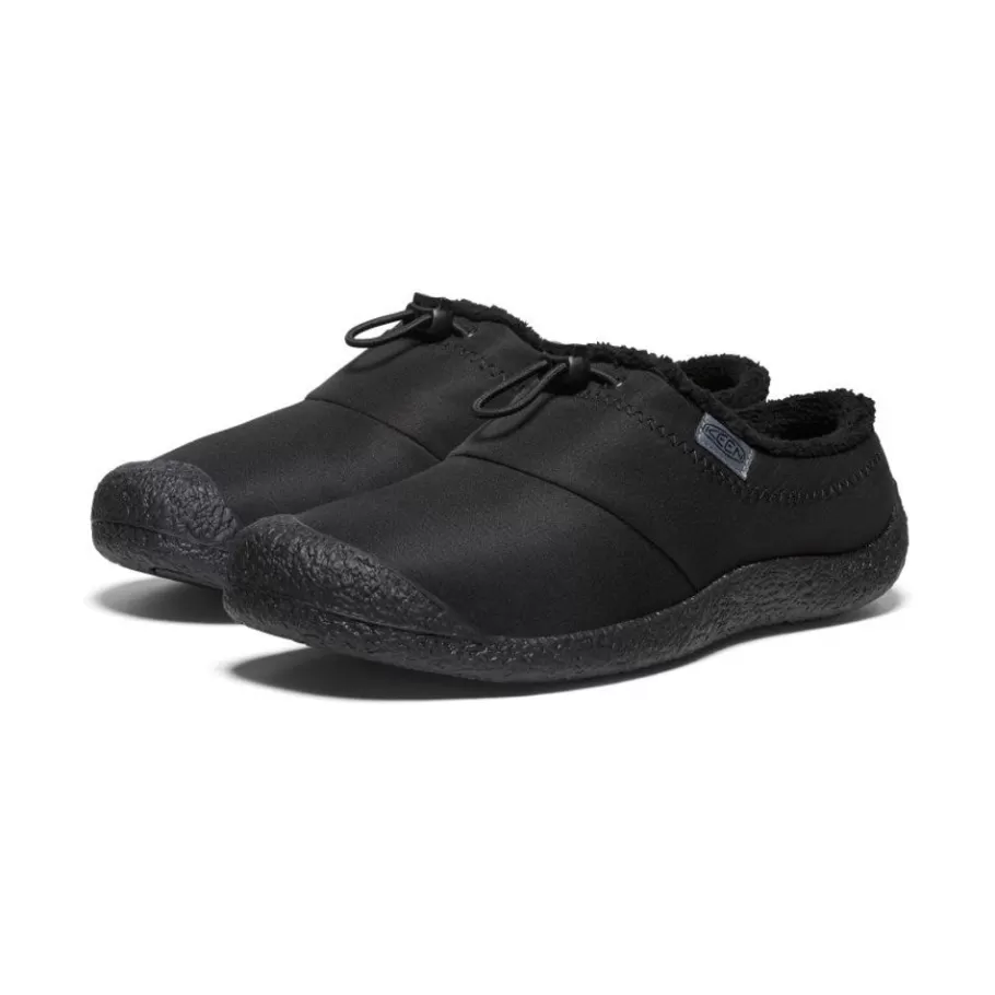 Women KEEN Slip-Ons-Women'S Howser Iii Slide | Black Smooth Nylon